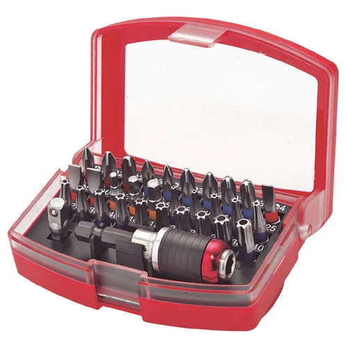 Bit-Satz 1/4", 32-teilig, Torx-Bits ohne Bohrung BC-32B