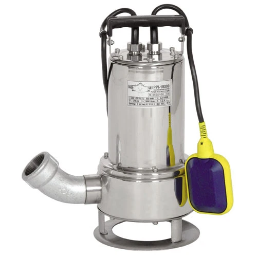 Schmutzwasserpumpe 230 Volt, Fördermenge 18'000l/h