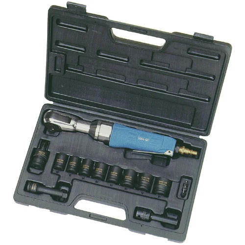 Lufträtschen-Set 3/8", mit 8 Schlagnüssen 10-19mm