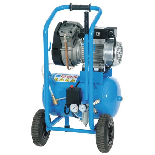 Kompressor 230 Volt, Tank 20 lt, 460 lt/min, Ölfrei