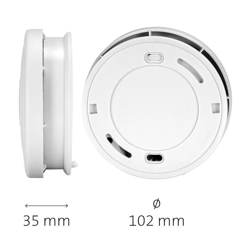 Alecto SD1010 3X – Rauchmelder mit 10-Jahres-Batterie, 3er-Pack