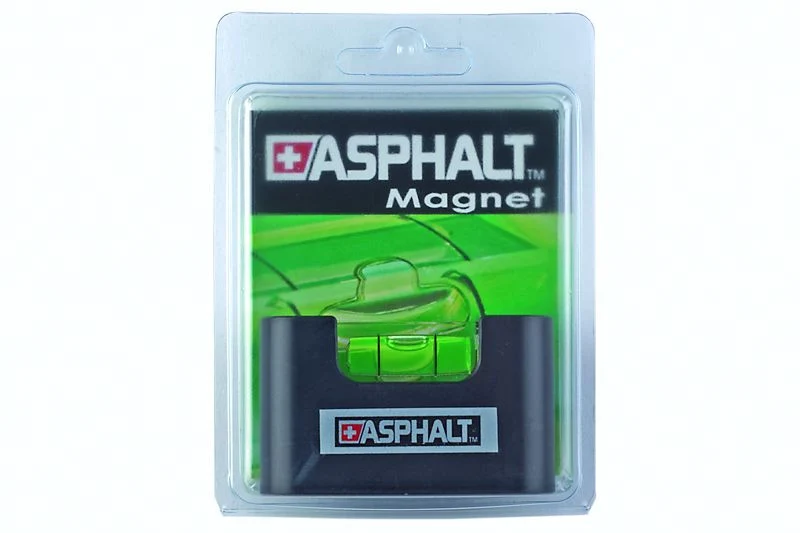 Taschen-Wasserwaage "ASPHALT"