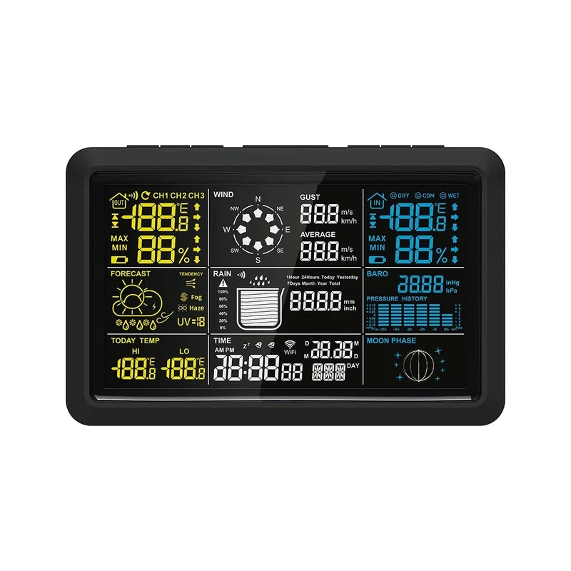 Alecto WS5100 - Wi-Fi Wetterstation - Weiß