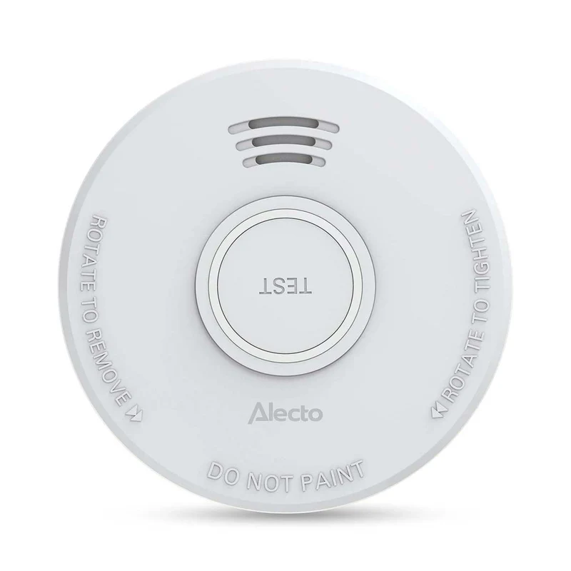 Alecto SD110 2X – Stand-Alone Rauchmelder – 1 Jahr Batterie – Weiß – 2 Stück