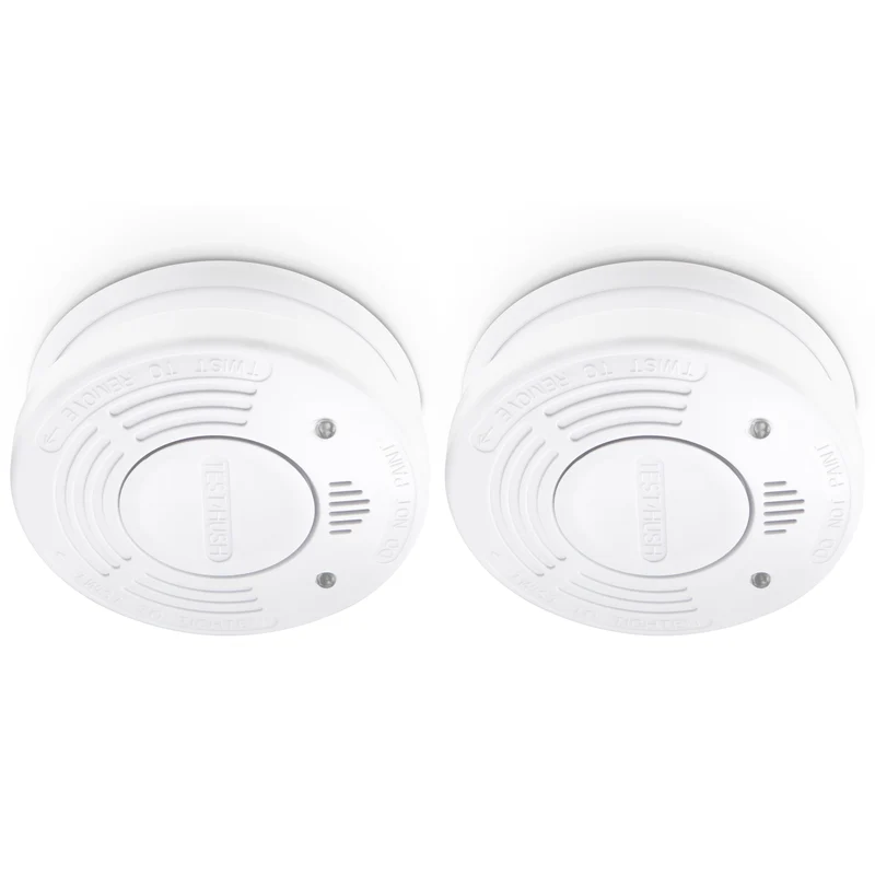 Alecto SD1010 2X – Rauchmelder mit 10-Jahres-Batterie, 2er-Pack