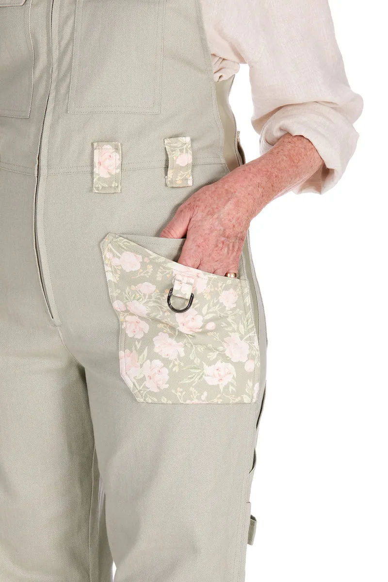 Peony Patch Dungarees