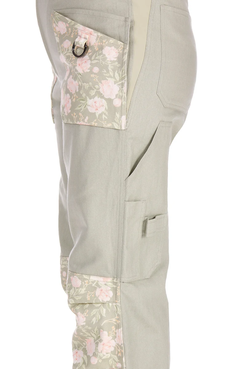 Peony Patch Dungarees