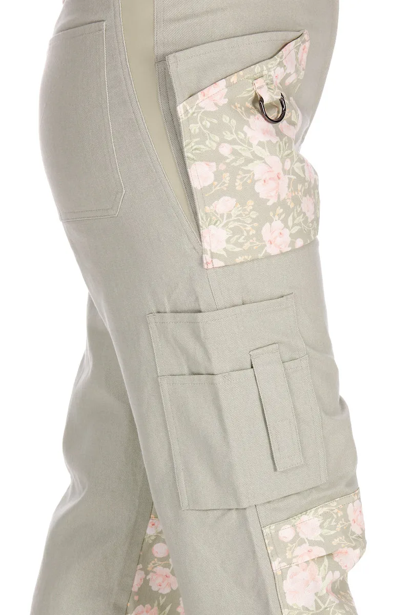 Peony Patch Dungarees