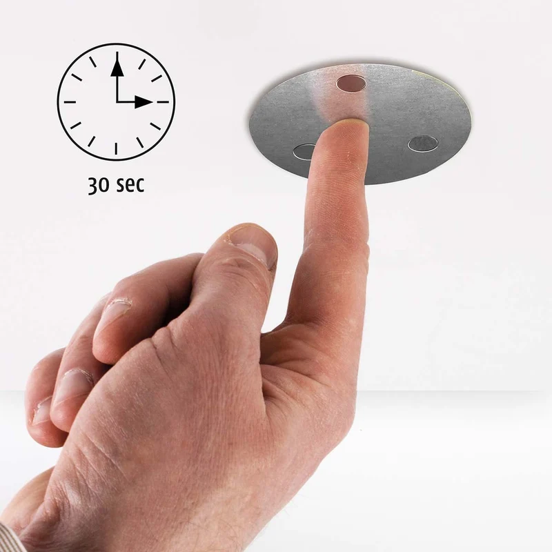 Alecto SMK10 - Magnetisches Montageset für Rauch- und Kohlenmonoxidmelder