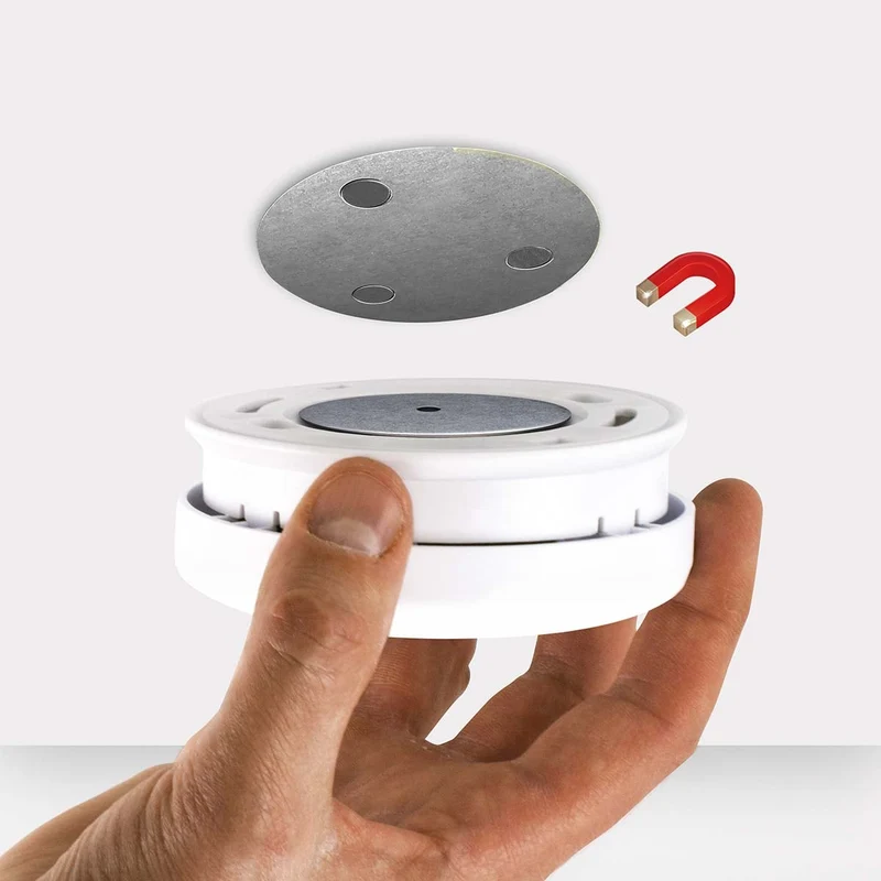 Alecto SMK10 - Magnetisches Montageset für Rauch- und Kohlenmonoxidmelder
