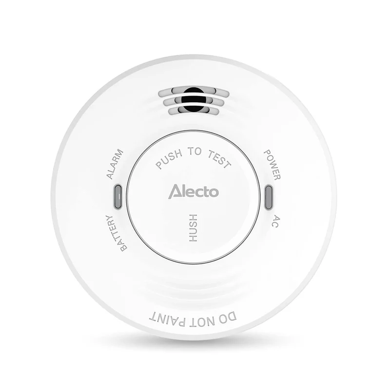 Alecto SDV10 - 230V Rookmelder - 5 Jaar Batterij Back-up - Wit