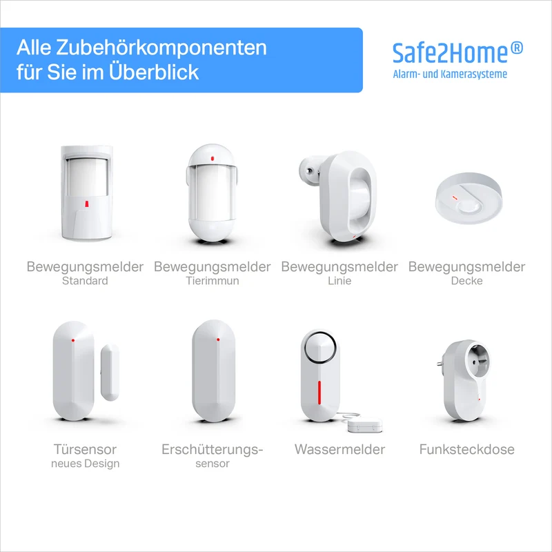 SP210 Funk Alarmanlage Zentrale