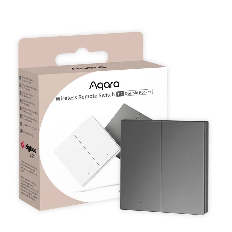 Aqara Wireless Switch H1 Doppelschalter (Zigbee)