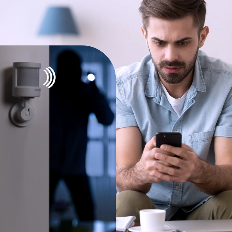 Alecto SMART-SAFETY1 - Smart-Home Starterset – Bridge - Rauchmelder 2x - WLAN-Kamera - Fenster-/Türsensor 3x – Bewegungssensor – ZigBee-Protokoll