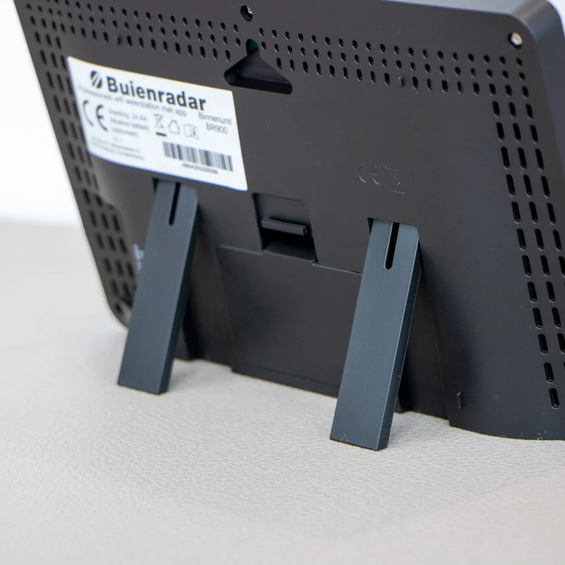 Buienradar BR900 - 3 in 1 WLAN-Wetterstation mit App und kabellosem Außensensor, schwarz