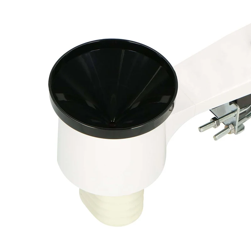 Alecto WS5200 - Professionelle 6 in 1 WLAN-Wetterstation mit App und kabellosem Außensensor, schwarz