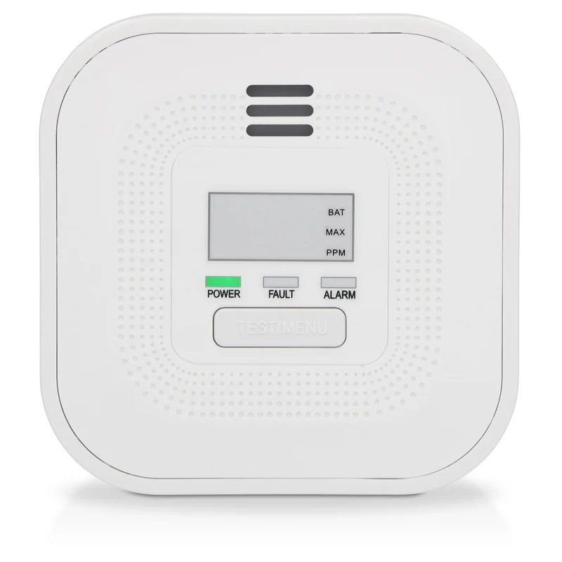 Alecto COA4010 - Kohlenmonoxidmelder mit Display und 10 Jahren Batterie- und Sensorlaufzeit