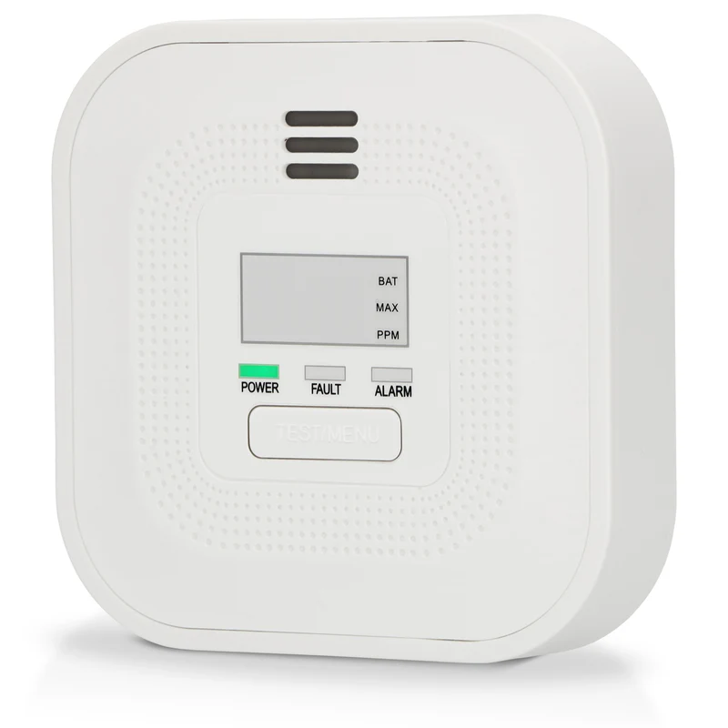 Alecto COA4010 - Kohlenmonoxidmelder mit Display und 10 Jahren Batterie- und Sensorlaufzeit