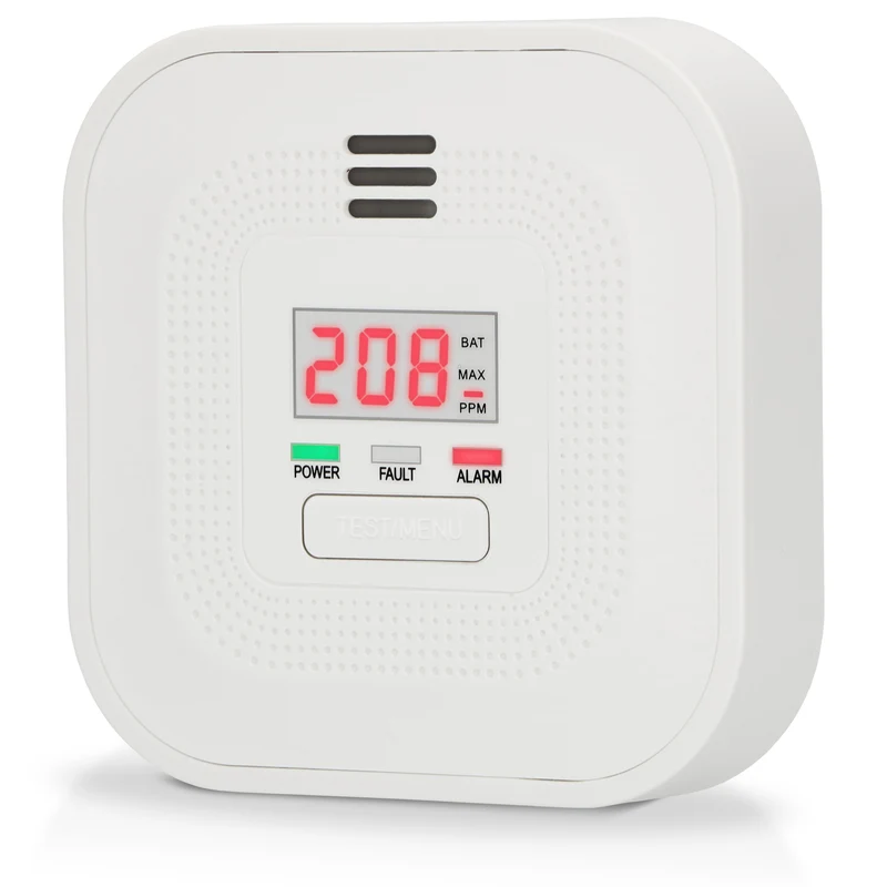 Alecto COA4010 - Kohlenmonoxidmelder mit Display und 10 Jahren Batterie- und Sensorlaufzeit