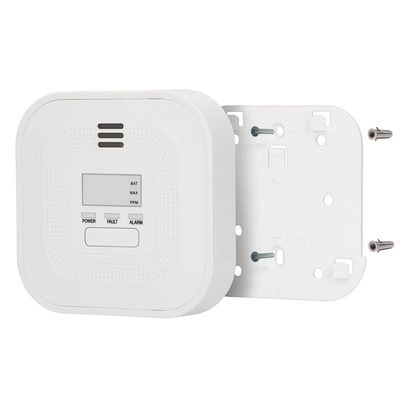 Alecto COA4010 - Kohlenmonoxidmelder mit Display und 10 Jahren Batterie- und Sensorlaufzeit