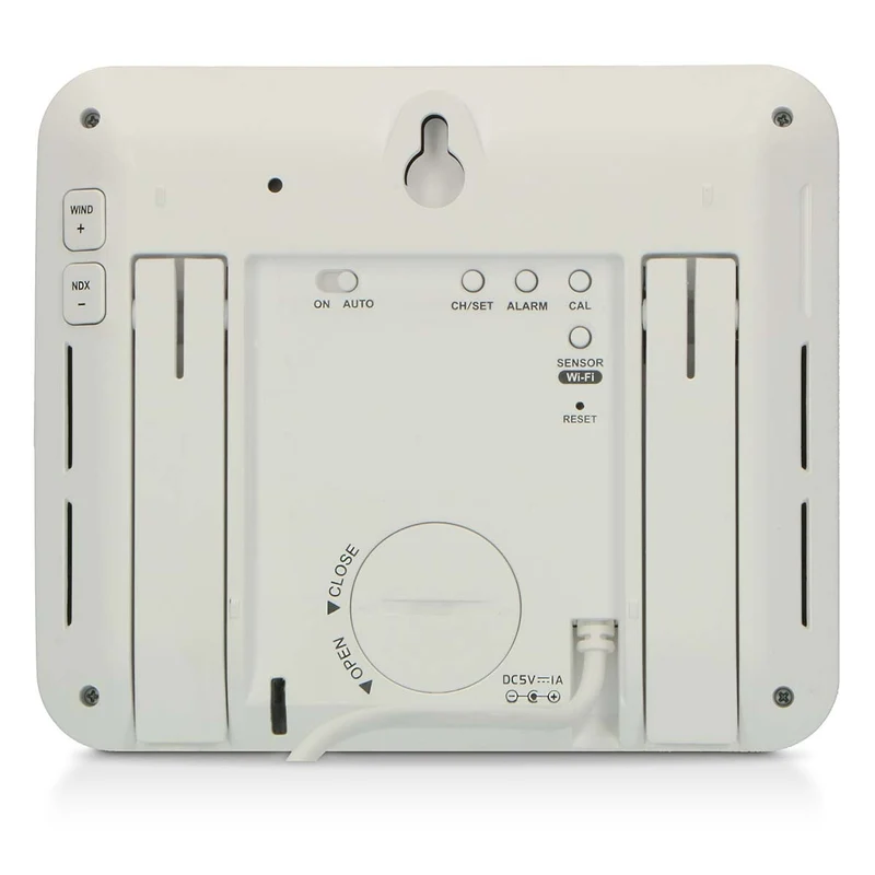 Alecto WS5400 - Professionelle 8-in-1 WLAN Wetterstation mit App und kabellosem Außensensor