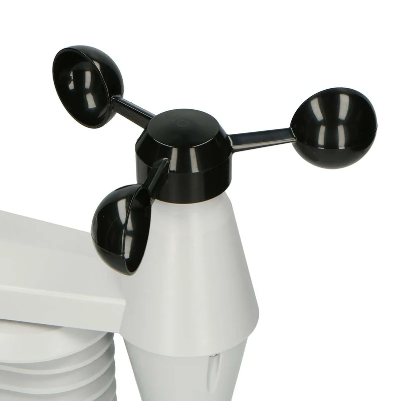 Alecto WS5400 - Professionelle 8-in-1 WLAN Wetterstation mit App und kabellosem Außensensor