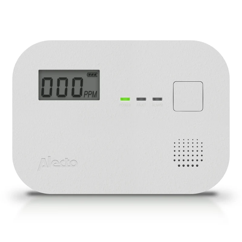 Alecto COA3920 - Kohlenmonoxidmelder mit 10 Jahren Sensorlaufzeit und Display
