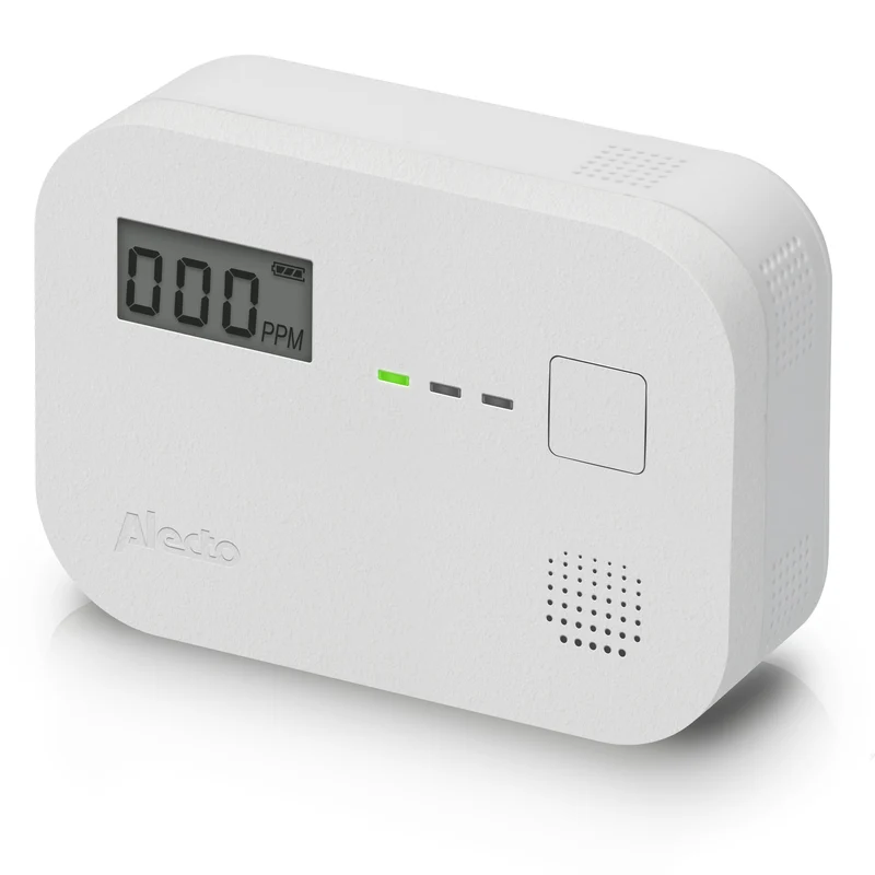 Alecto COA3920 - Kohlenmonoxidmelder mit 10 Jahren Sensorlaufzeit und Display