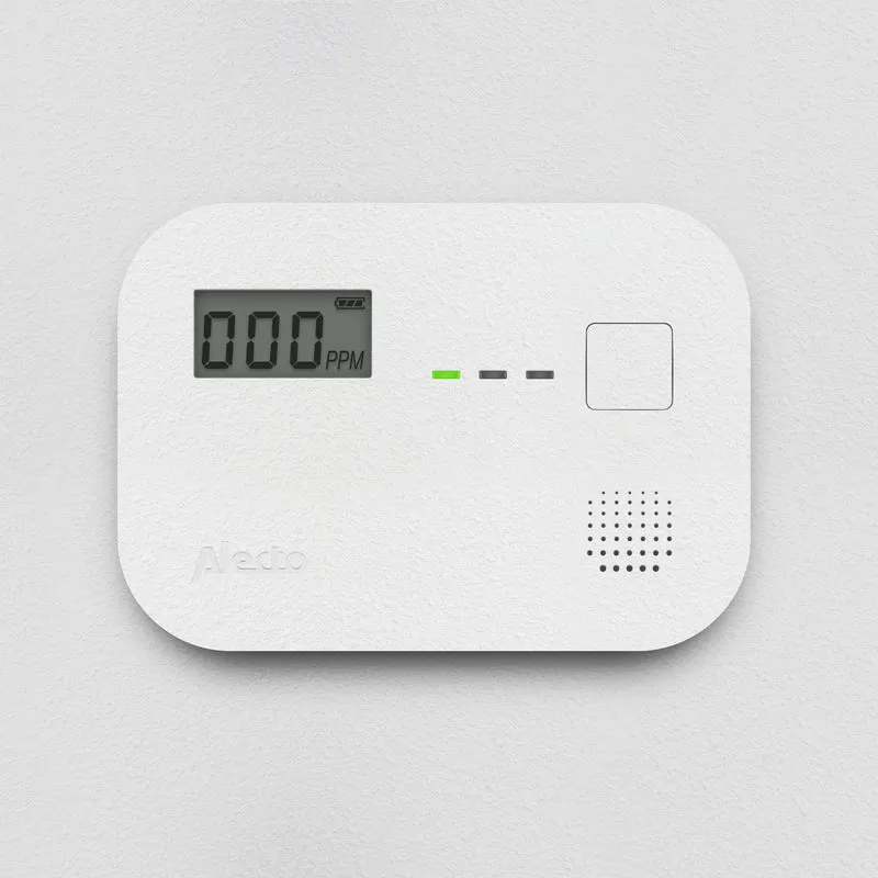 Alecto COA3920 - Kohlenmonoxidmelder mit 10 Jahren Sensorlaufzeit und Display