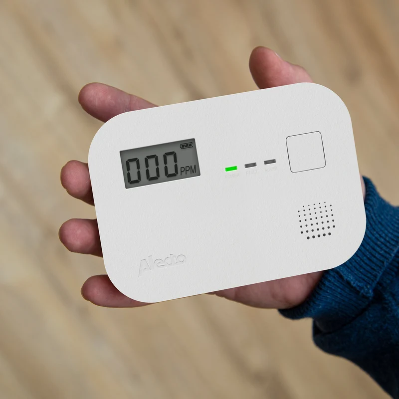 Alecto COA3920 - Kohlenmonoxidmelder mit 10 Jahren Sensorlaufzeit und Display