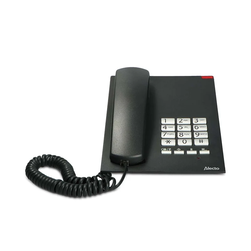 Alecto CW20 - Schnurgebundenes Telefon Schwarz