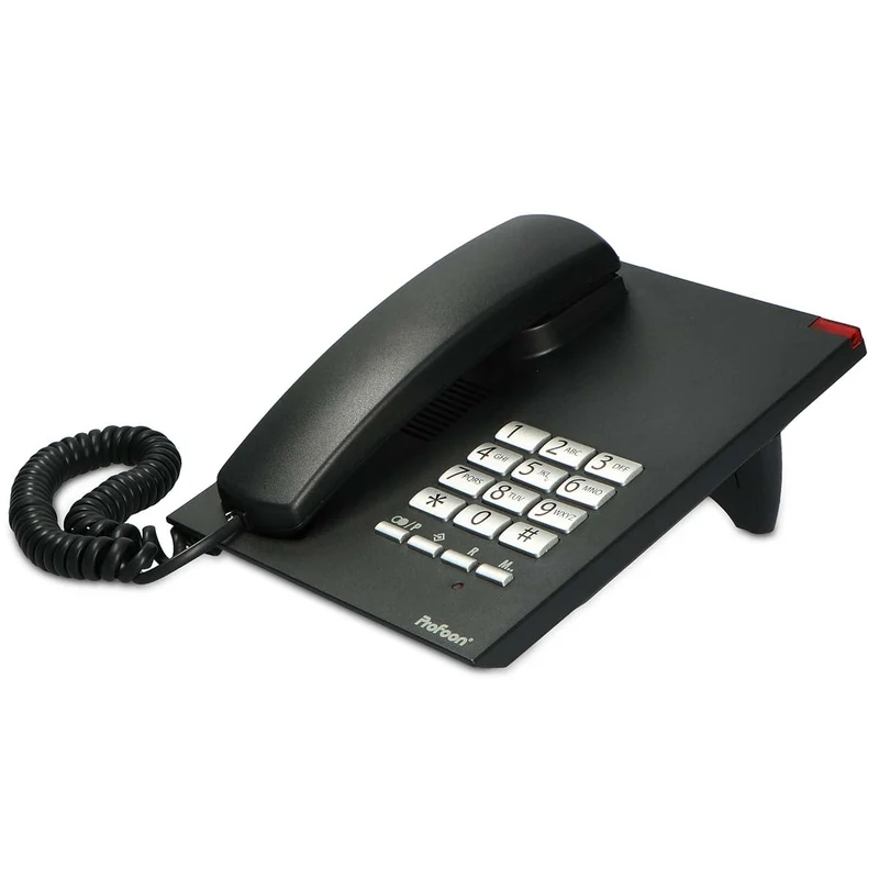 Alecto CW20 - Schnurgebundenes Telefon Schwarz