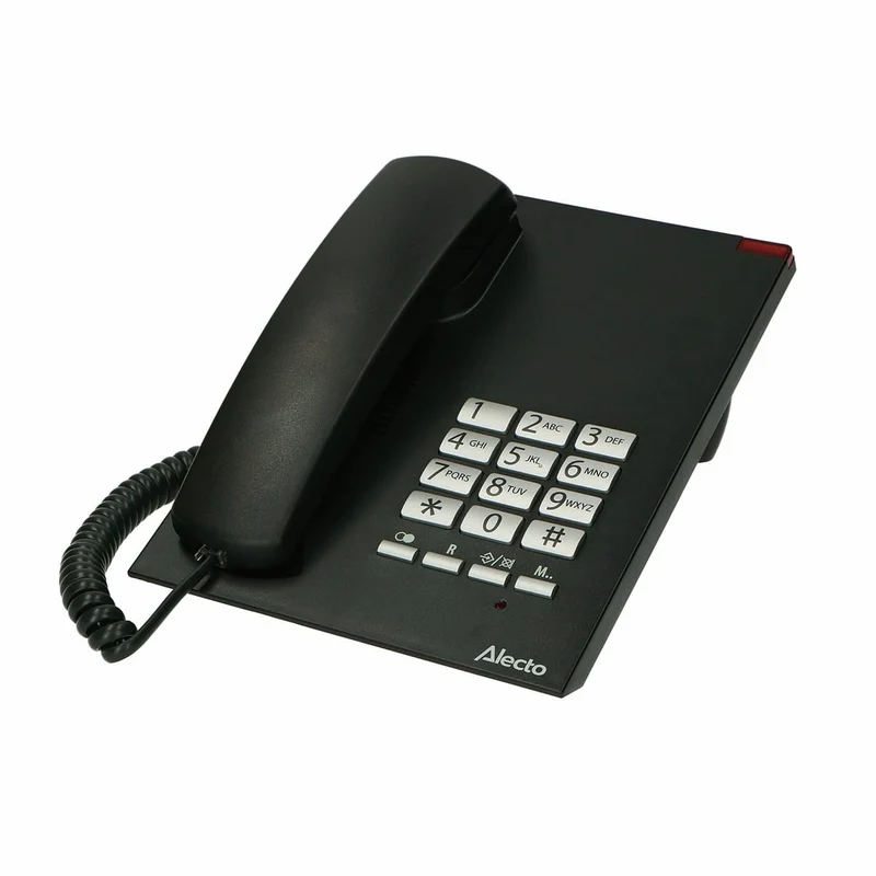 Alecto CW20 - Schnurgebundenes Telefon Schwarz