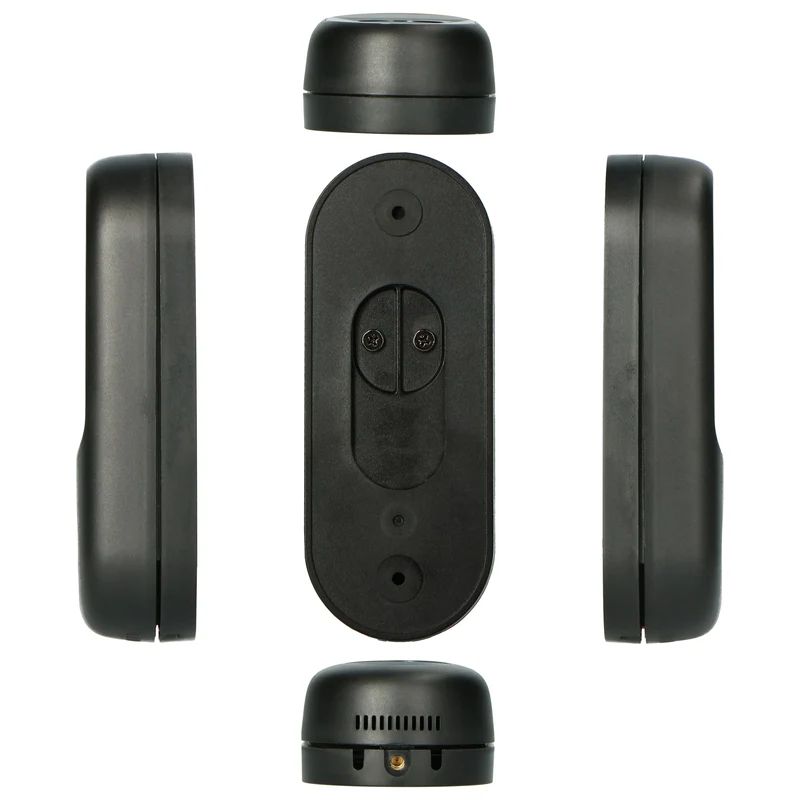 Alecto SMART-RING SET - Smarte WLAN-Türklingel mit Kamera (SMART-RING20) mit zusätzlicher Türklingel (SMART-RING-BELL)