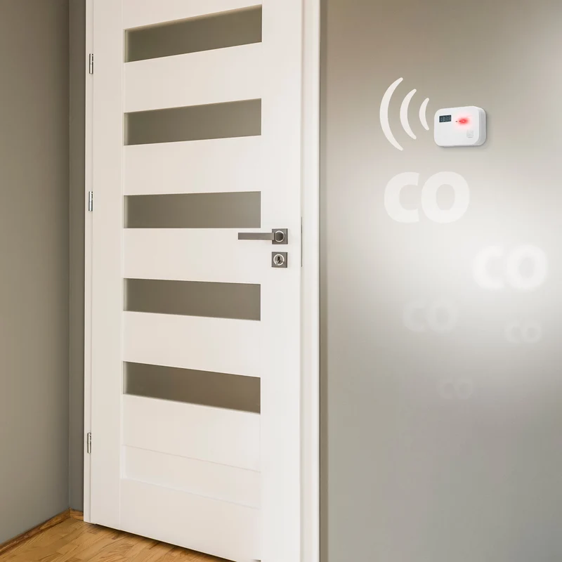 Alecto COA3910 - Kohlenmonoxidmelder - 10 Jahre Sensorlaufzeit - Display