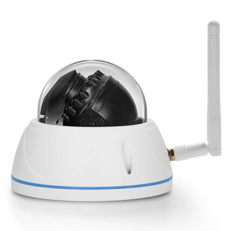 Alecto DVC136IP - Outdoor WLAN-Dome-Kamera - Weiß