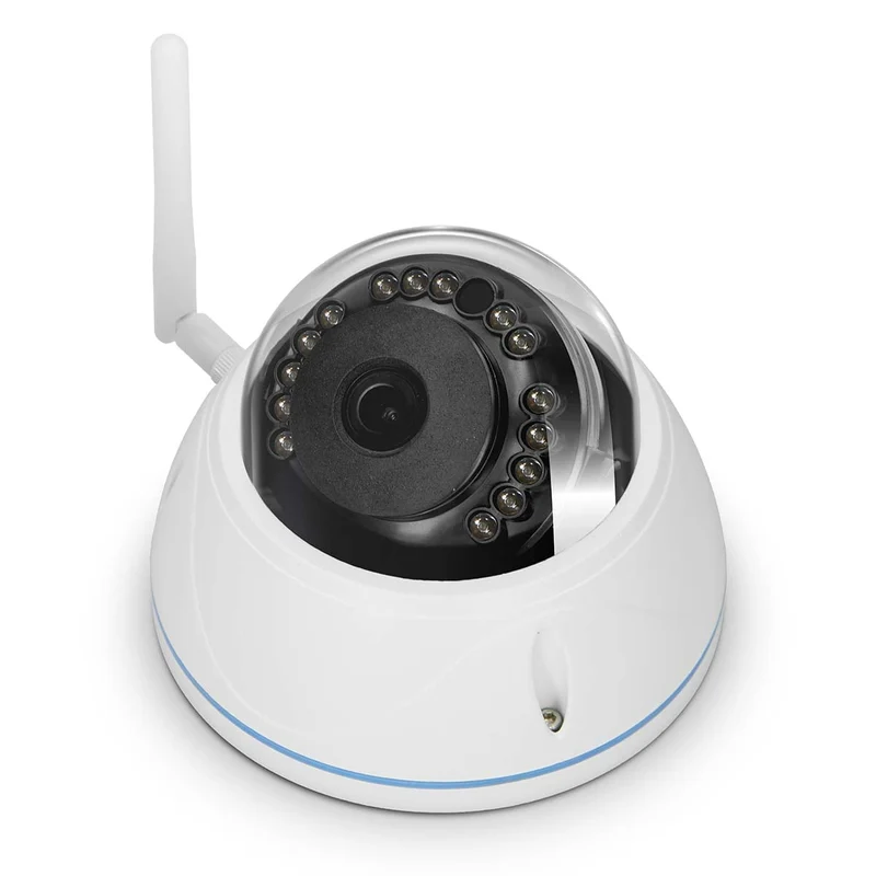 Alecto DVC136IP - Outdoor WLAN-Dome-Kamera - Weiß