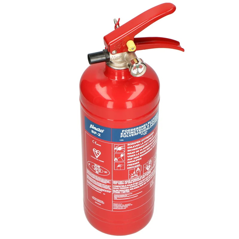Alecto AL-BP2 - Pulverfeuerlöscher 2 kg