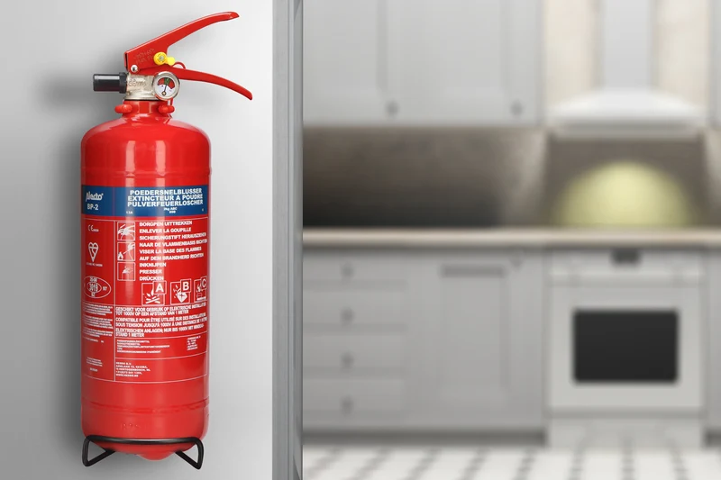 Alecto AL-BP2 - Pulverfeuerlöscher 2 kg