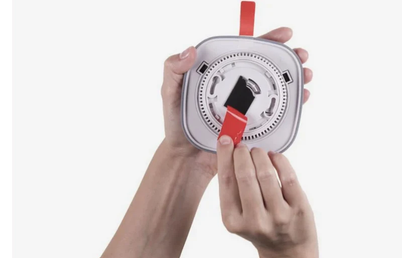 Kupu Smoke Alarms - Photoelectric, 10 year battery, easy no drill installation