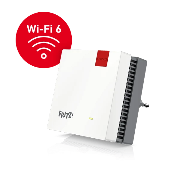 Fritz Repeater 1200AX Wi-Fi 6 mit Gigabit-LAN-Anschluss