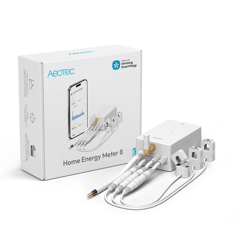 Aeotec Home Energy Meter 8 - 60A, 3 Klemmen