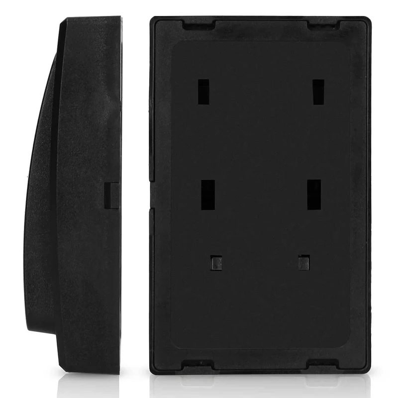 Alecto ADB30ZT - Funkklingel ohne Batterien, schwarz