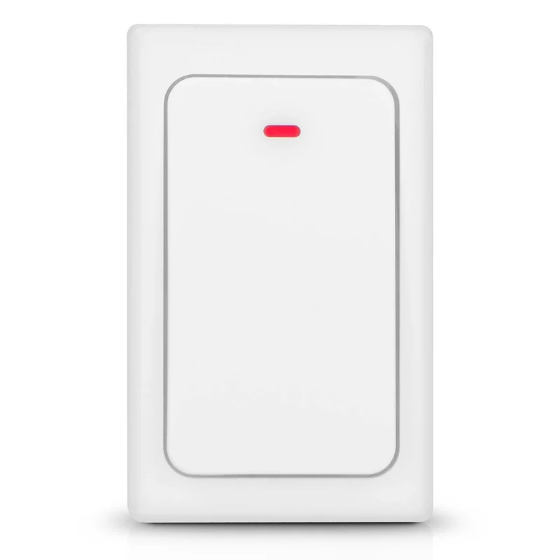 Alecto ADB30WT - Funkklingel ohne Batterie, Weiß