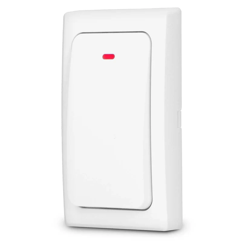 Alecto ADB30WT - Funkklingel ohne Batterie, Weiß