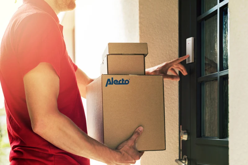 Alecto ADB30WT - Funkklingel ohne Batterie, Weiß