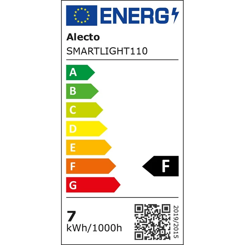 Alecto SMARTLIGHT110 - Smarte-LED-Glühlampe mit WLAN
