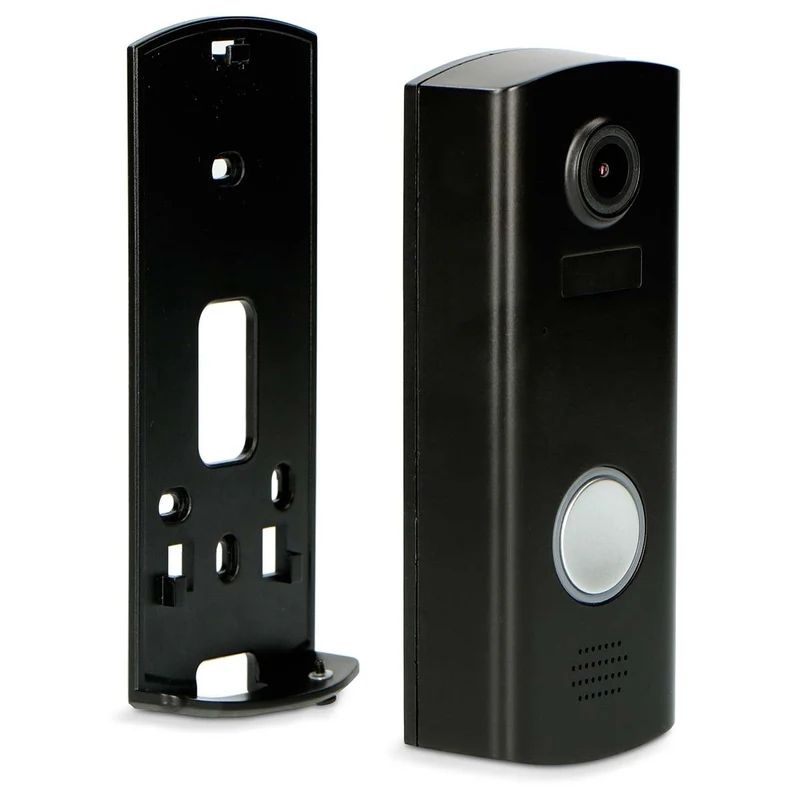 Alecto DVC600IP - WLAN-Türklingel mit Kamera - Schwarz