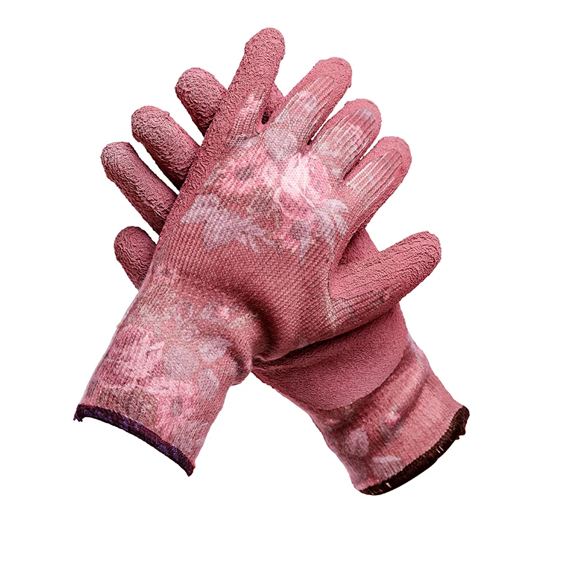 Garden Girl Thermal Weeding Glove Classic Cherry