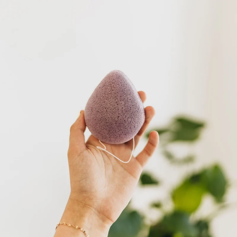 Lavender Konjac Sponge